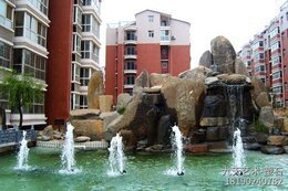水泥直塑噴泉景觀